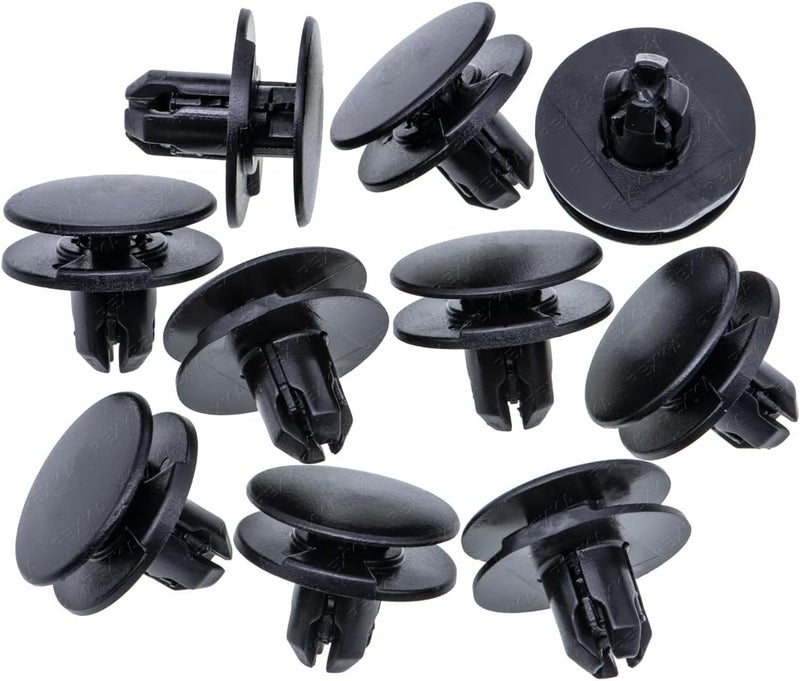 Rexka 10pcs Front Fender Liner Retainer Clip 91501-TR0-003 for Honda Acura Accord Civic Clarity Crosstour CR-V Fit Odyssey ILX MDX NSX RDX RLX TLX TSX - Image 1